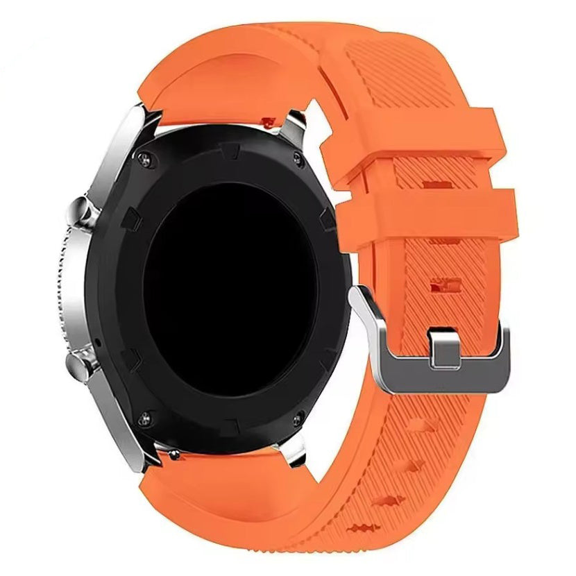 Polar Grit X2 Pro textured silicone strap replacement in orange