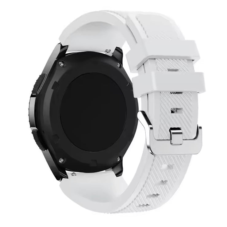 Polar Grit X2 Pro silicone replacement watch band in white