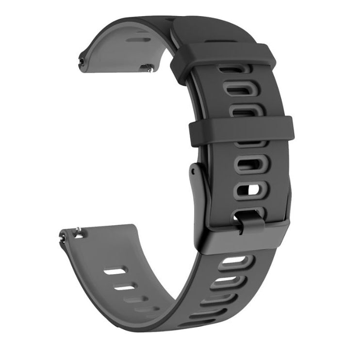 Polar Grit X2 Pro quick release strap in black grey