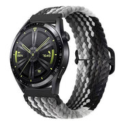 Polar Vantage M2 nylon replacement strap in black grey