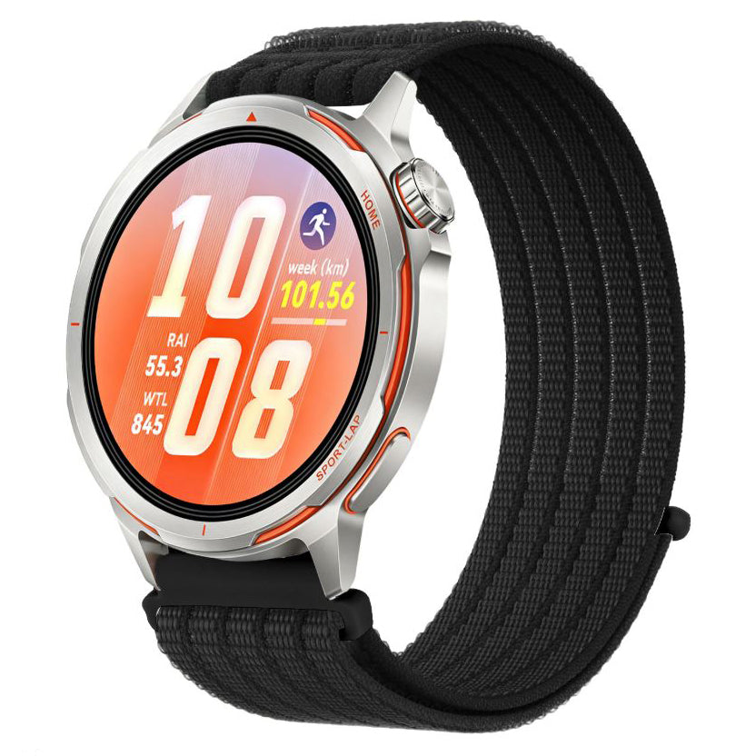 Samsung Galaxy Watch 4 braided nylon strap in black