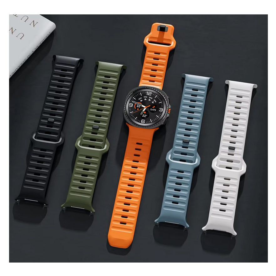 samsung galaxy watch 8 (44mm) ribbed sport watch strap