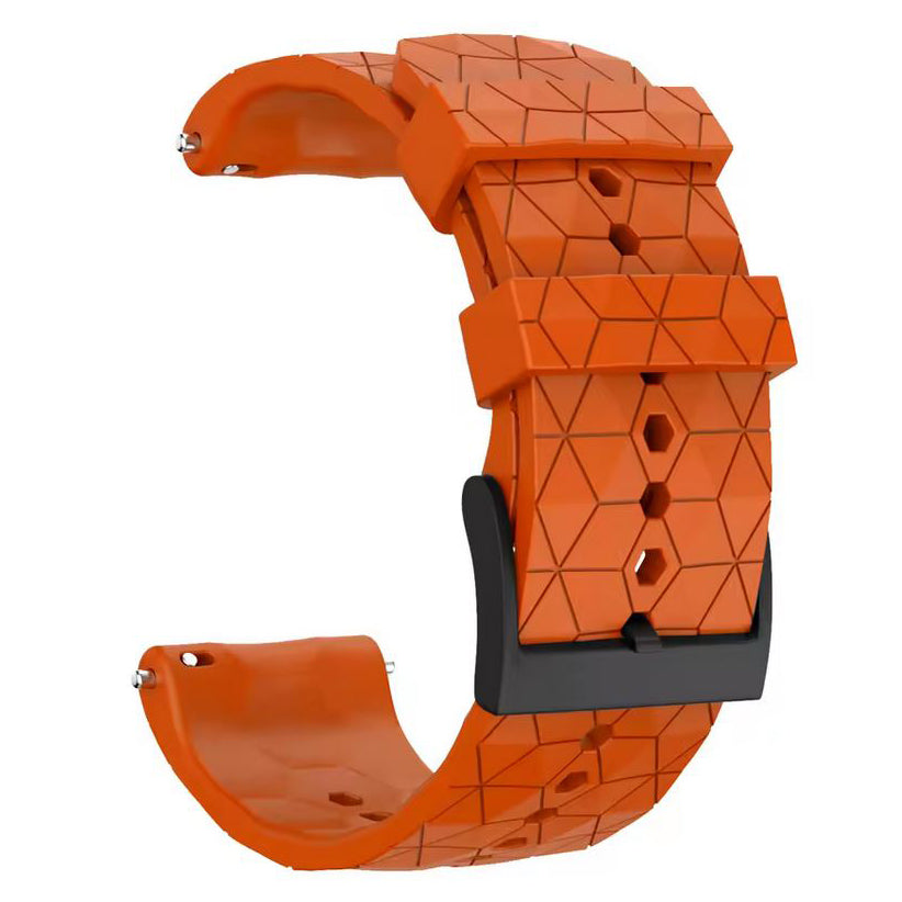 suunto d5 silicone wristband in orange
