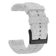 suunto wrist hr baro silicone strap in white
