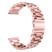 TicWatch Pro 4G stainless steel replacement strap in rose pink