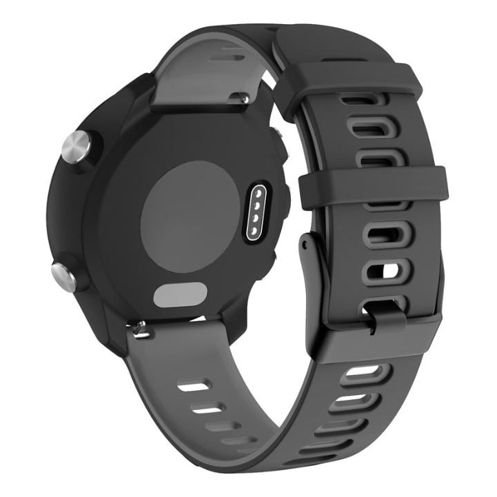 TicWatch Pro replacement silicone wristband in black grey