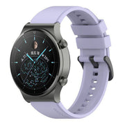 Xiaomi Imilab KW66 smooth silicone replacement strap in violet