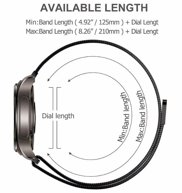 Garmin vivoactive store 3 dial size