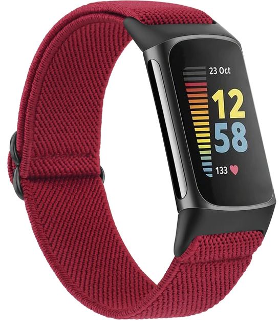 Fitbit Charge 5 Band Replacement | Elastic Nylon | 9 Colours